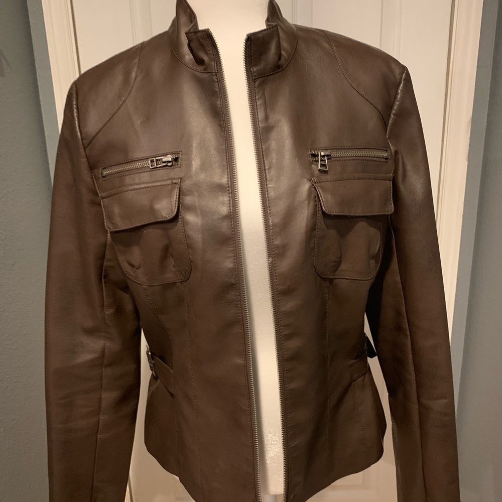 Bagatelle faux leather jacket